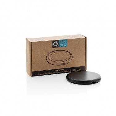 Logotrade promotional giveaways photo of: Magnapad 15W RCS rplastic magnetic 3 in 1 charging pad