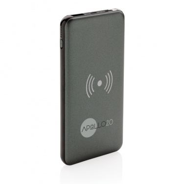 Logotrade promotional gift image of: 10.000 mAh Fast Charging 10W Wireless Powerbank with PD