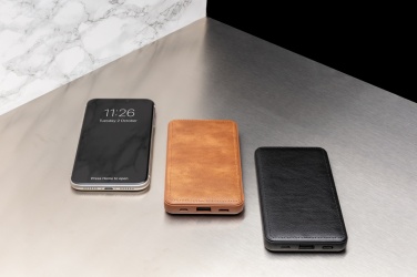 Logo trade corporate gifts image of: Tusca 10.000 mAh PU powerbank