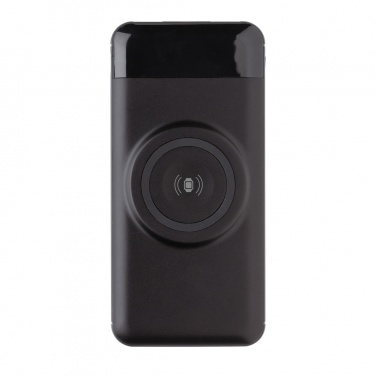 Logo trade promotional gift photo of: 10.000 mah wireless powerbank with watch charger