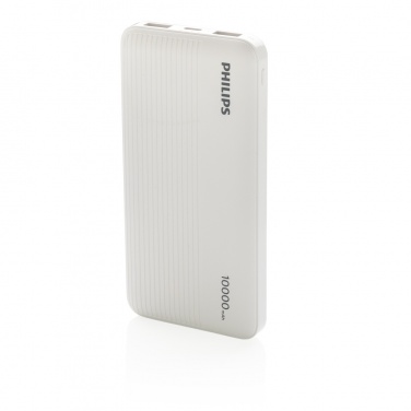 Logotrade promotional gift picture of: Philips 10.000 mAh slim powerbank