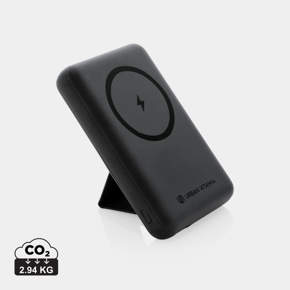 Logo trade promotional product photo of: Urban Vitamin Los Altos RCS rplastic 5000mah powerbank