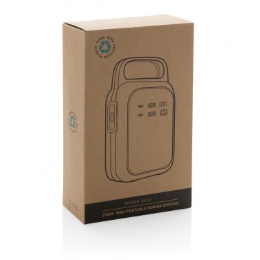 Logo trade promotional items picture of: Power Vault RCS rplastic 21000 mAh portable power station