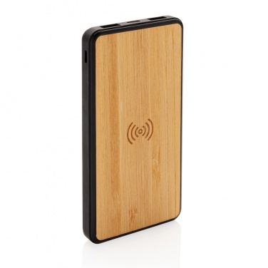 Logotrade promotional items photo of: RCS recycled plastic 8000 mAh Wireless Powerbank