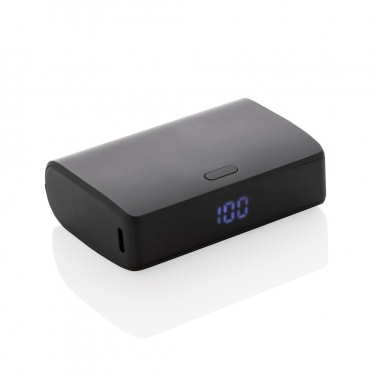 Logo trade corporate gift photo of: FlashCharge RCS rplastic 10000 mah fast charge powerbank