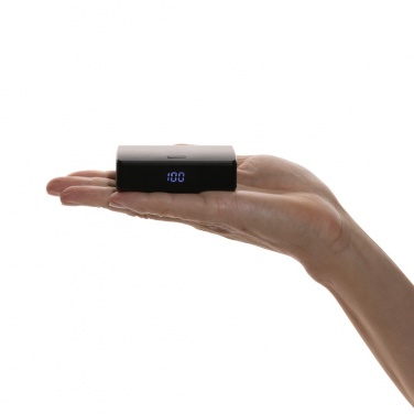 Logo trade promotional gift photo of: FlashCharge RCS rplastic 10000 mah fast charge powerbank