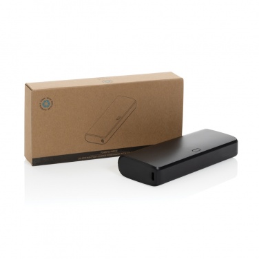 Logotrade promotional giveaway picture of: FlashCharge RCS rplastic 20000 mah fast charge powerbank