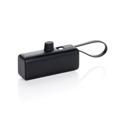 Logo trade promotional items image of: Powerlink RCS rplastic 3000 mah powerbank USB C connector