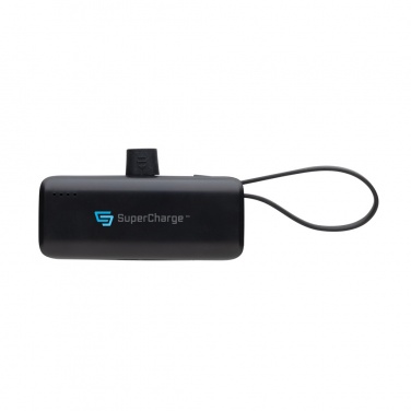 Logo trade advertising product photo of: Powerlink RCS rplastic 3000 mah powerbank USB C connector