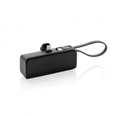 Logo trade promotional merchandise photo of: Powerlink RCS rplastic 3000 mAh powerbank iOS connector