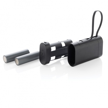 Logotrade promotional merchandise picture of: CycleCell 10,000 mah removable battery powerbank
