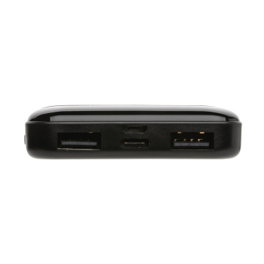 Logo trade promotional giveaways picture of: RCS recycled plastic 5.000 mAh powerbank
