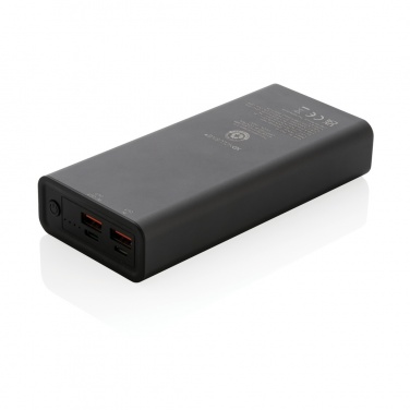 Logo trade advertising product photo of: Terra RCS recycled 20W aluminium powerbank 20.000 mAh
