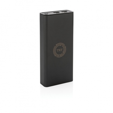 Logotrade promotional gift image of: Terra RCS recycled 20W aluminium powerbank 20.000 mAh