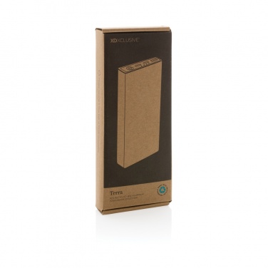Logotrade business gift image of: Terra RCS recycled 18W aluminium powerbank 10.000 mAh