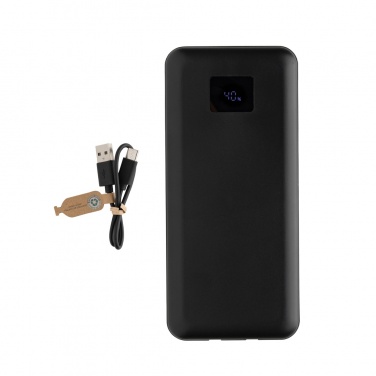 Logo trade corporate gift photo of: Gridley RCS rplastic 20000 65W laptop powerbank