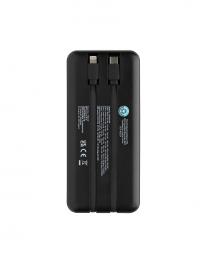 Logo trade promotional giveaways picture of: Gridley RCS rplastic 20000 65W laptop powerbank