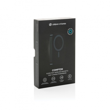 Logo trade promotional merchandise picture of: Urban Vitamin Compton  RCS plastic/alu 10.000 mah powerbank