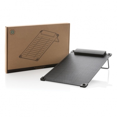 Logo trade promotional giveaway photo of: Solarpulse rplastic portable solar panel 5W