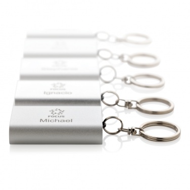 Logo trade promotional merchandise photo of: 1.000 mAh keychain powerbank