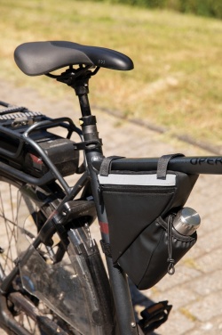 Logotrade promotional gift image of: PU high visibility bike frame bag with bottle holder