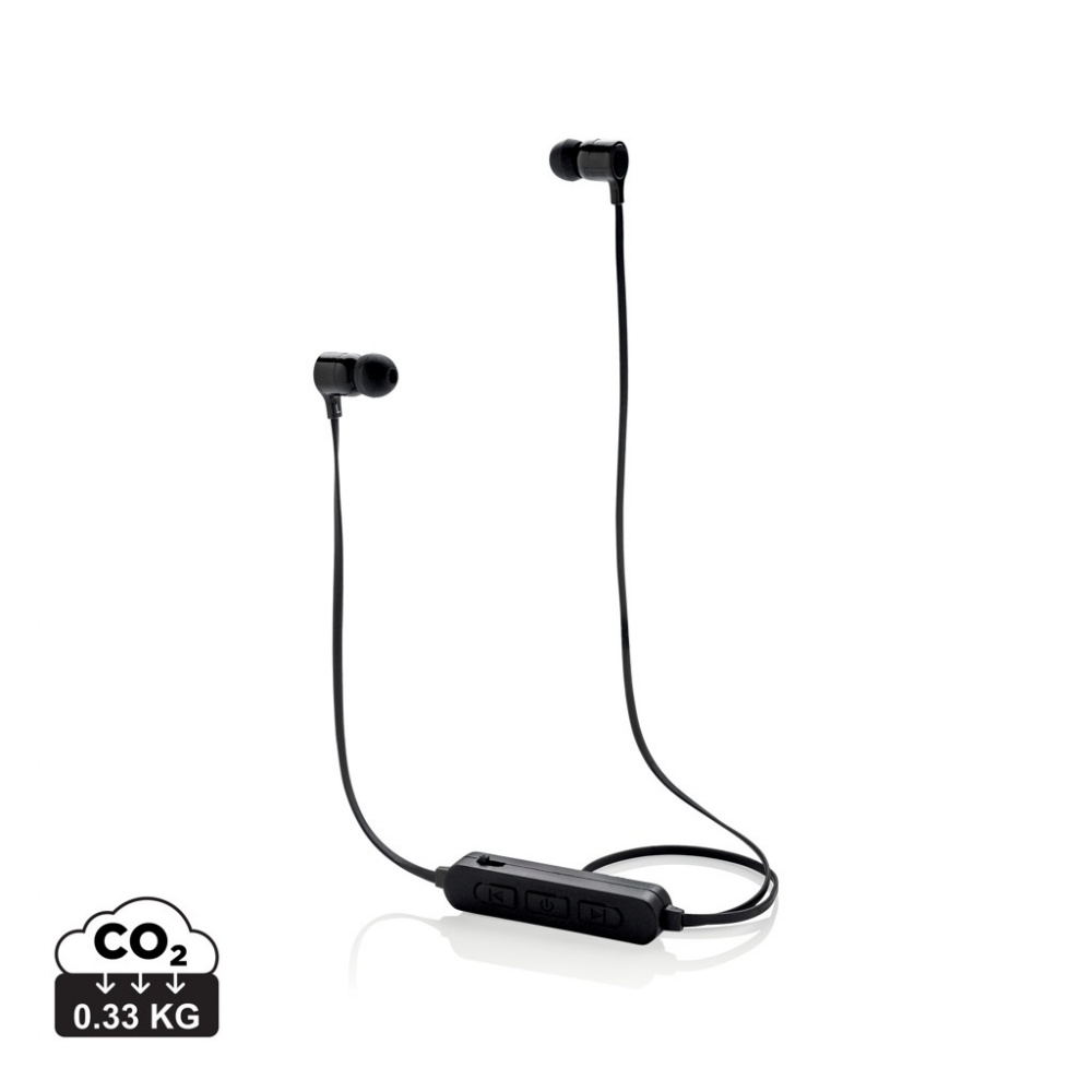 Logo trade promotional product photo of: Light up logo wireless earbuds