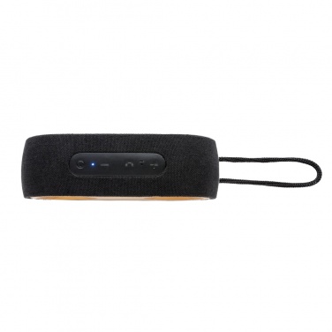 Logo trade promotional merchandise image of: Bamboo X double speaker