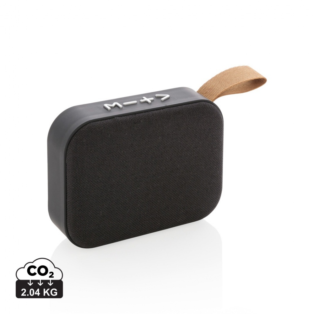 Logo trade promotional merchandise photo of: Fabric trend speaker