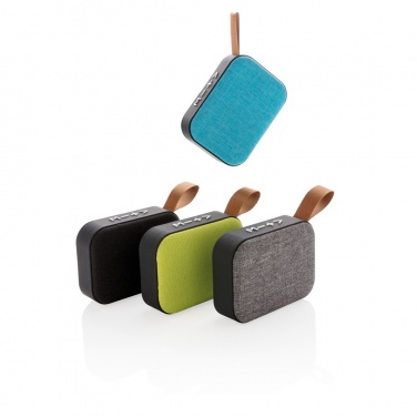 Logo trade promotional gifts image of: Fabric trend speaker