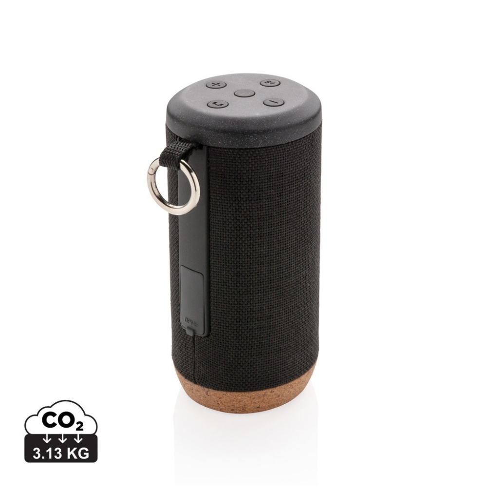 Logotrade business gifts photo of: Baia 10W wireless speaker, cork