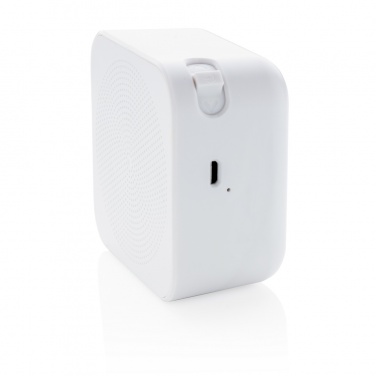 Logo trade corporate gifts image of: 3W antimicrobial wireless speaker