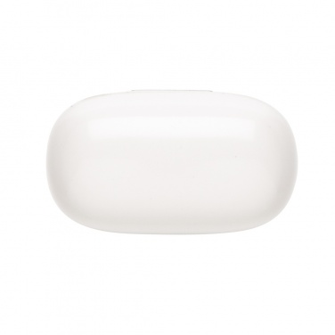 Logo trade promotional gifts image of: TWS earbuds in UV-C sterilising charging case