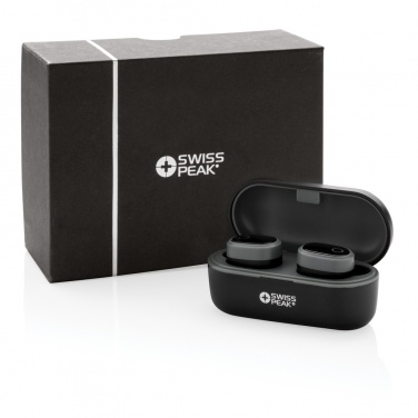 Logotrade promotional product picture of: Swiss peak TWS earbuds