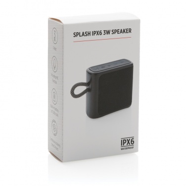 Logotrade advertising products photo of: Splash IPX6 3W speaker