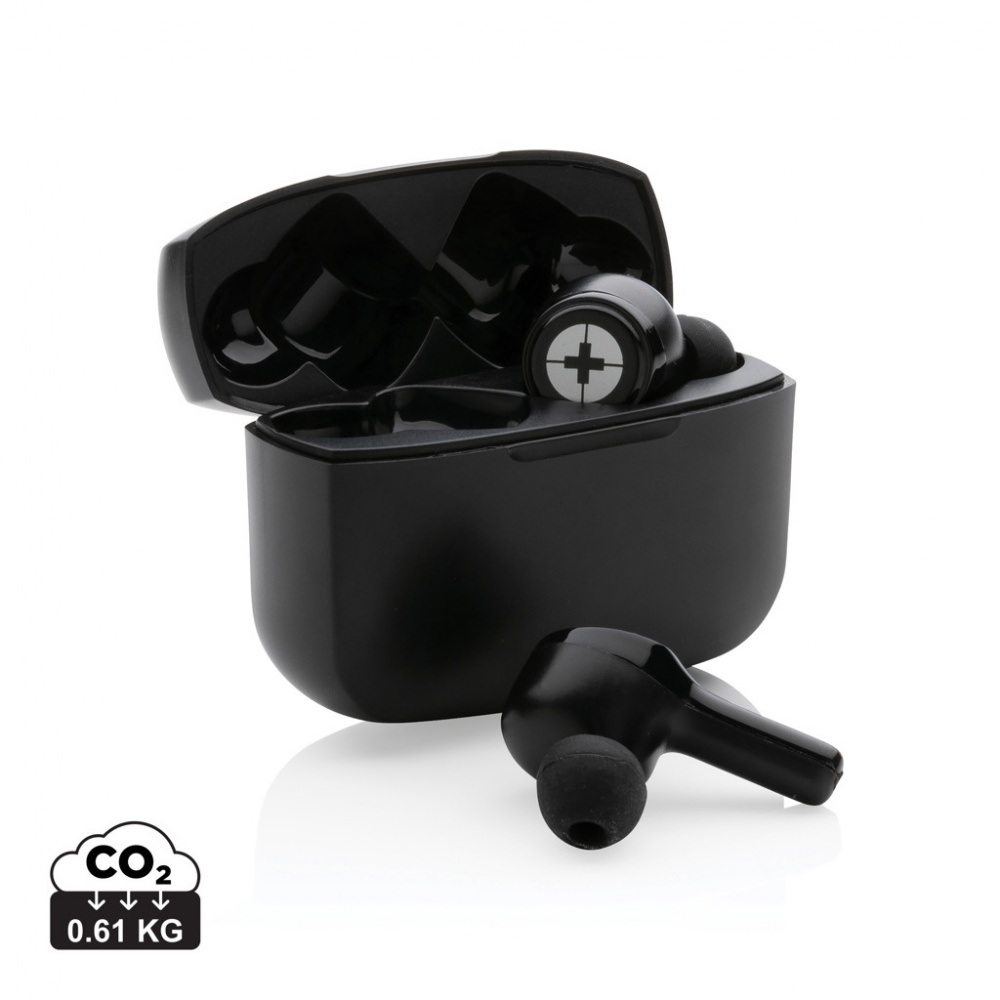 Logo trade advertising product photo of: Swiss Peak ANC TWS earbuds