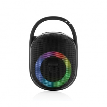 Logotrade advertising product image of: RCS recycled plastic Lightboom 5W Clip speaker