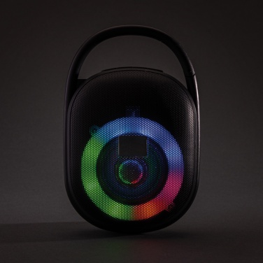 Logo trade corporate gifts picture of: RCS recycled plastic Lightboom 5W Clip speaker