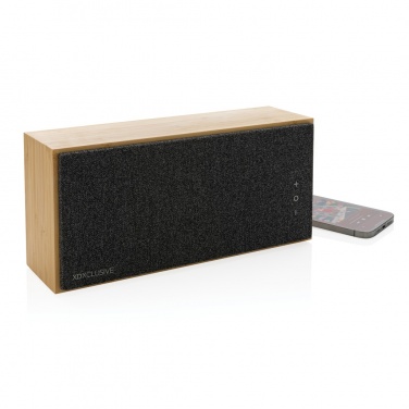 Logo trade promotional product photo of: Wynn 20W bamboo wireless speaker