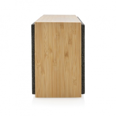 Logo trade promotional gifts picture of: Wynn 20W bamboo wireless speaker