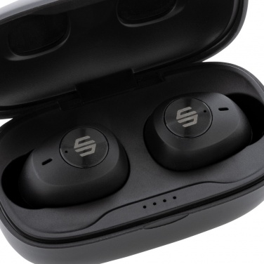 Logo trade promotional product photo of: Urban Vitamin Palm Springs RCS rplastic ENC earbuds