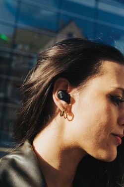 Logotrade promotional giveaway picture of: Urban Vitamin Palm Springs RCS rplastic ENC earbuds