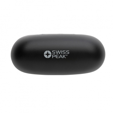 Logotrade promotional item image of: RCS recycled plastic Swiss Peak TWS earbuds 2.0