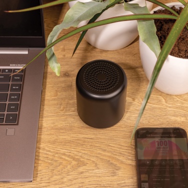 Logotrade advertising product image of: RCS certified recycled plastic 5W Wireless speaker