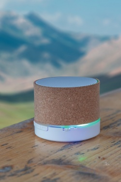 Logo trade advertising product photo of: Cork 3W wireless speaker