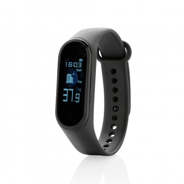 Logo trade promotional merchandise picture of: Stay Healthy Bracelet Thermometer