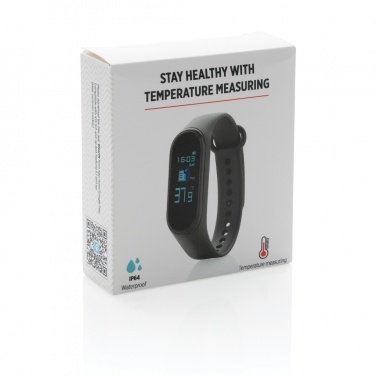 Logotrade promotional product picture of: Stay Healthy Bracelet Thermometer