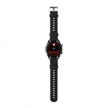 Logo trade promotional item photo of: RCS recycled TPU Fit Watch round