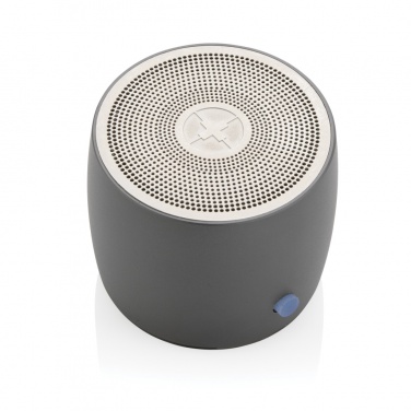 Logotrade promotional gifts photo of: Swiss Peak RCS recycled aluminum 3W bass speaker