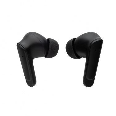 Logo trade promotional products image of: Prolink RCS recycled plastic hybrid ANC/ENC earbud