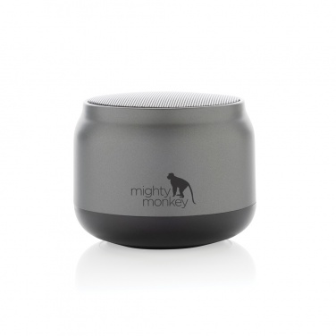 Logo trade corporate gift photo of: BeatBuddy recycled plastic 3W speaker